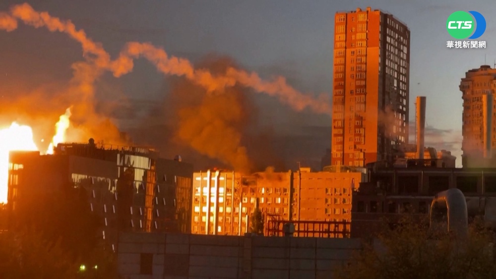 俄無人機狂轟基輔 伊朗否認提供俄國武器