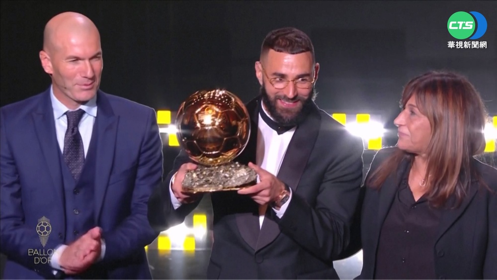 本澤馬獲2022金球獎! 生涯首度.隊史第8位