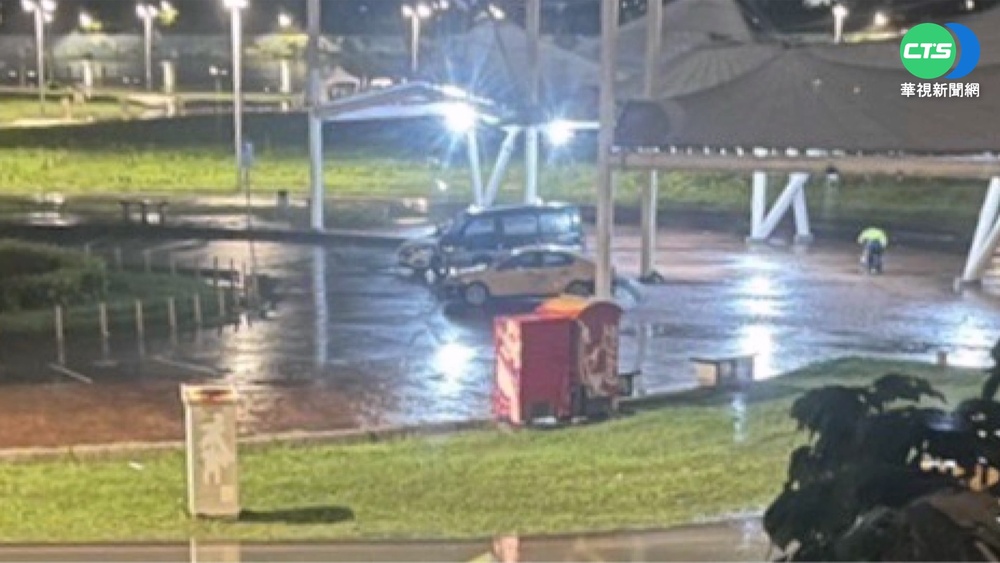 人困堤防外.車泡水 北市府SOP被轟失靈