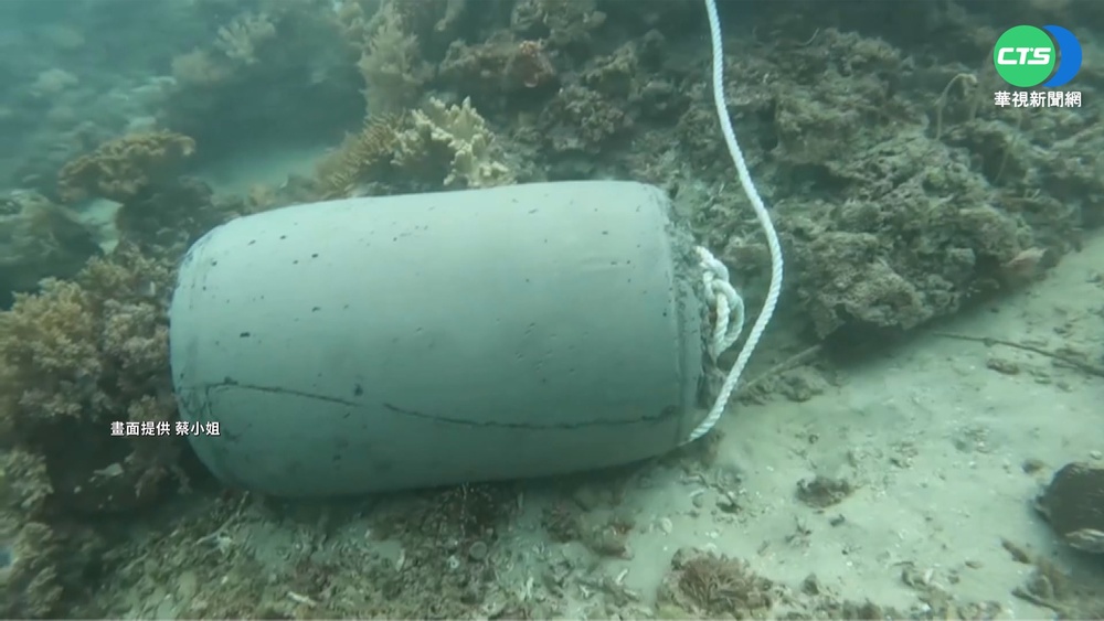 上百公斤水泥塊砸珊瑚礁 墾管處遭批壞示範