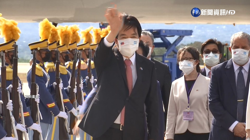 任內第3度出訪 賴清德11/1至11/3赴帛琉