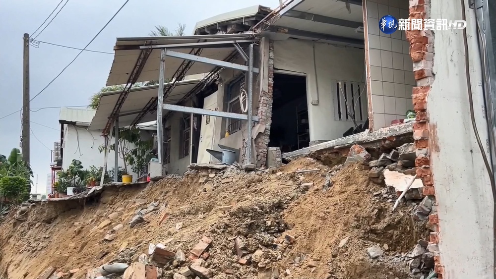 民宅塌追因! 議員質疑施工前未做鄰房鑑定