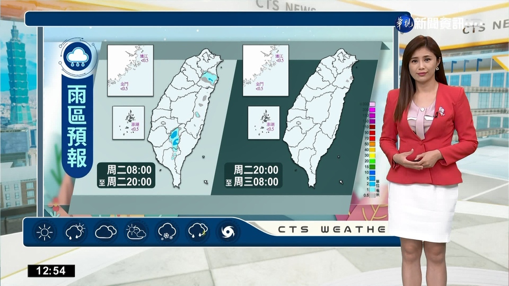 東北季風影響北台灣天氣涼 中南部日夜溫差大