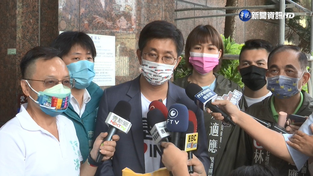 批謝國樑惡意抹黑 蔡適應赴地檢署提告