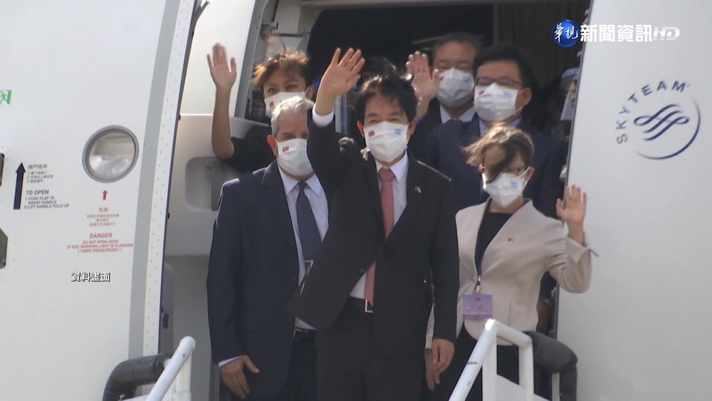 賴清德今年第3度出訪 總統指派回訪帛琉