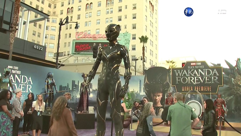 黑豹續集洛杉磯首映 瓦干達女英雄齊聚紅毯
