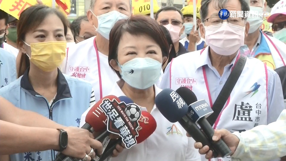 假日搶選票! 盧秀燕最強母雞合體謝龍介