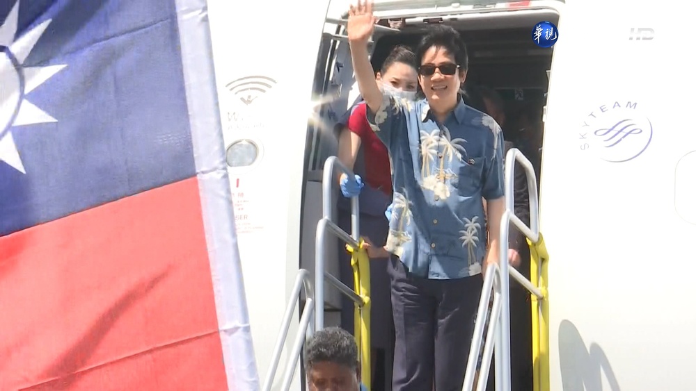 賴清德率團訪帛琉 首日下午狂跑4行程