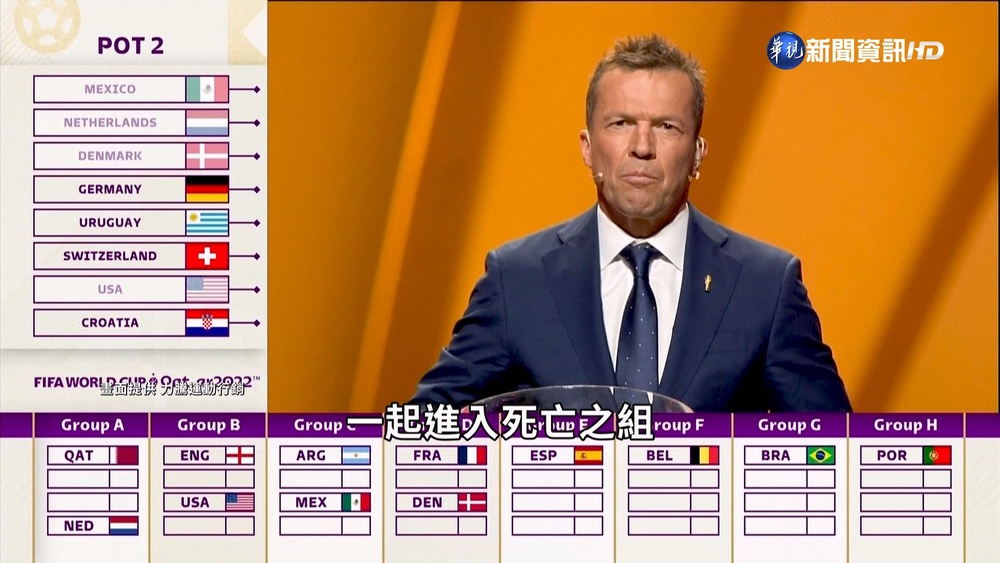 卡達世足"死亡之組" 德西日哥場場硬仗