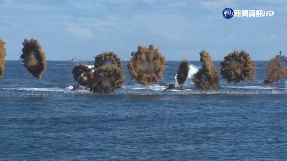 北韓連轟20多枚飛彈! 首墜南韓領海附近