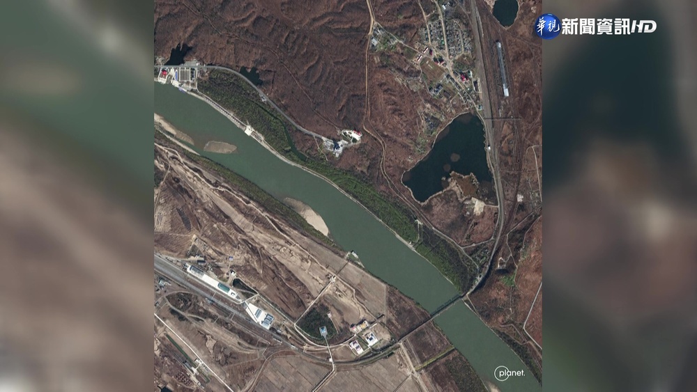 華府智庫公布衛星影像 北韓列車駛入俄羅斯