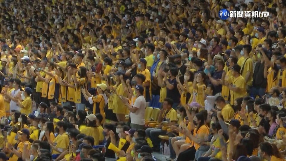 彩帶香檳!"女孩"力挺"黃衫軍"挑戰2連霸