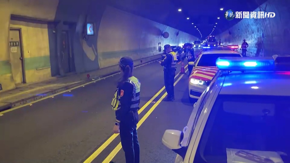 南投國6隧道車禍! 客運追撞吉普車至少5傷