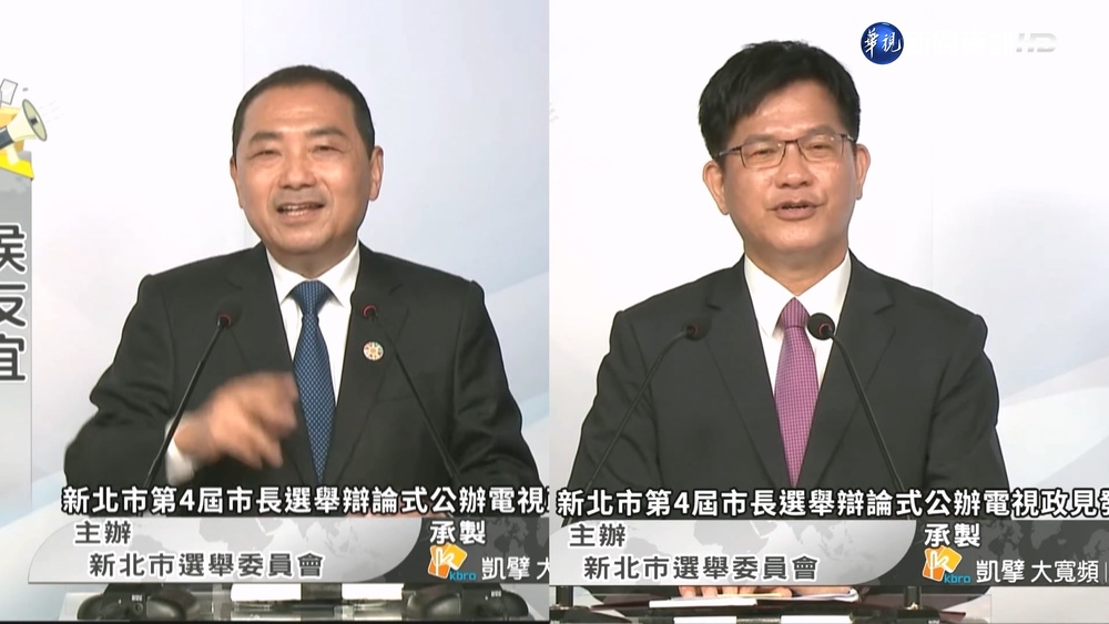 政見發表會交鋒 侯打政績牌.林佳龍酸"跳針"