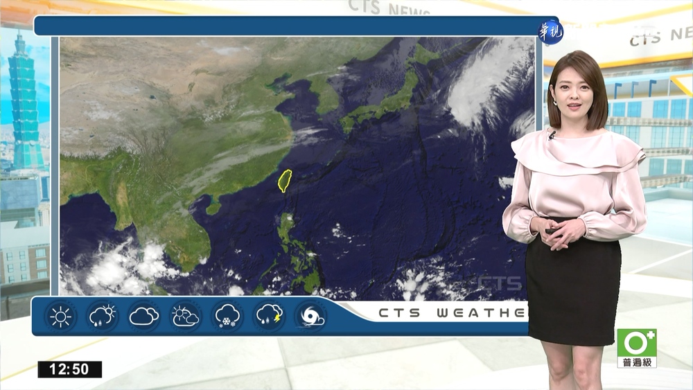 北部及東北部天氣較涼 迎風面降雨增