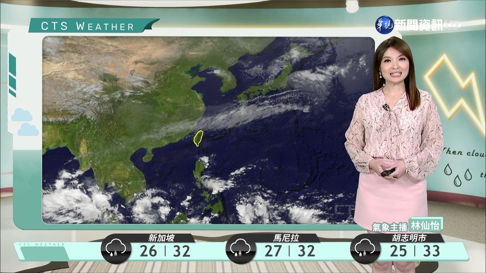 東北季風減弱 迎風面水氣仍多