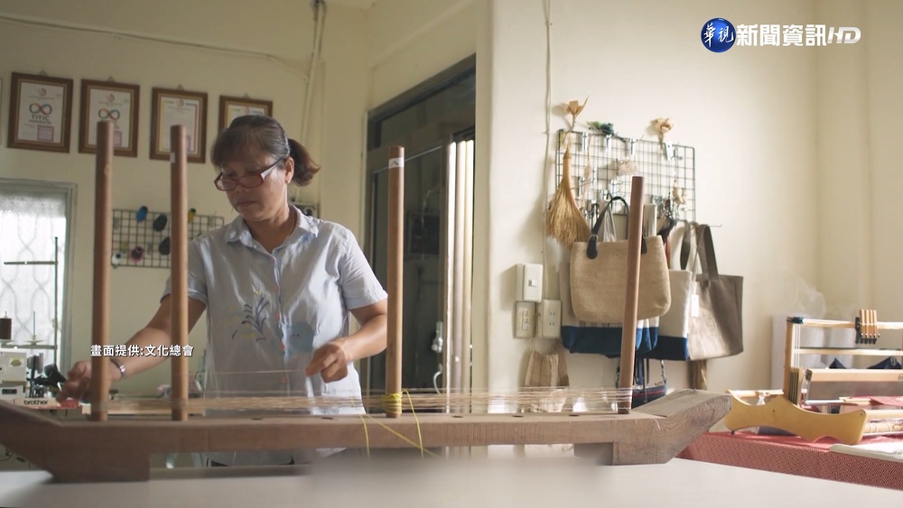 噶瑪蘭族傳統工藝 全球獨有"香蕉絲編織"