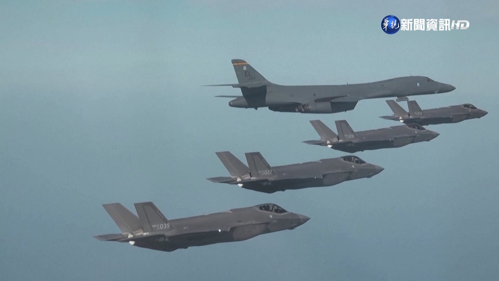 反制北韓! 美國B-1B轟炸機重新部署南韓