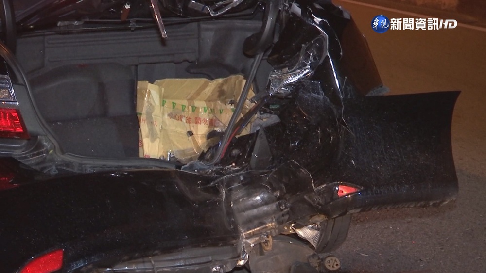 新北中山高架貨車撞工程車 3工人.1駕駛傷