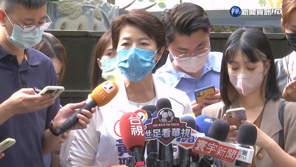 黃珊珊堅守”步兵“策略再走萬華 強調執政優勢”越選越快樂“