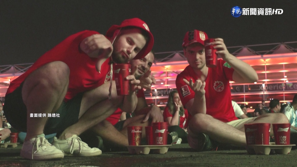 美國1:1踢平威爾斯 兩國球迷狂歡慶祝