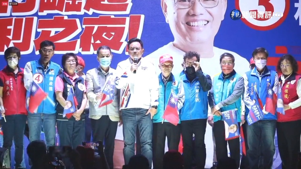 林耕仁選前之夜造勢! 感謝選民一路支持