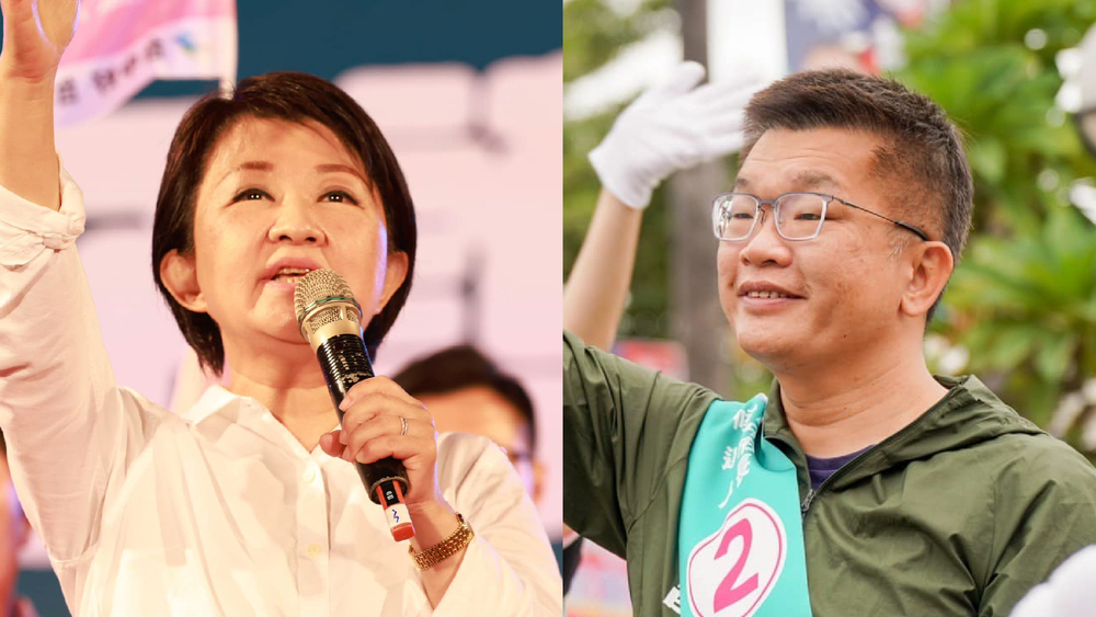 快訊》開票3小時！盧秀燕得票59萬自行宣布當選 蔡其昌40萬