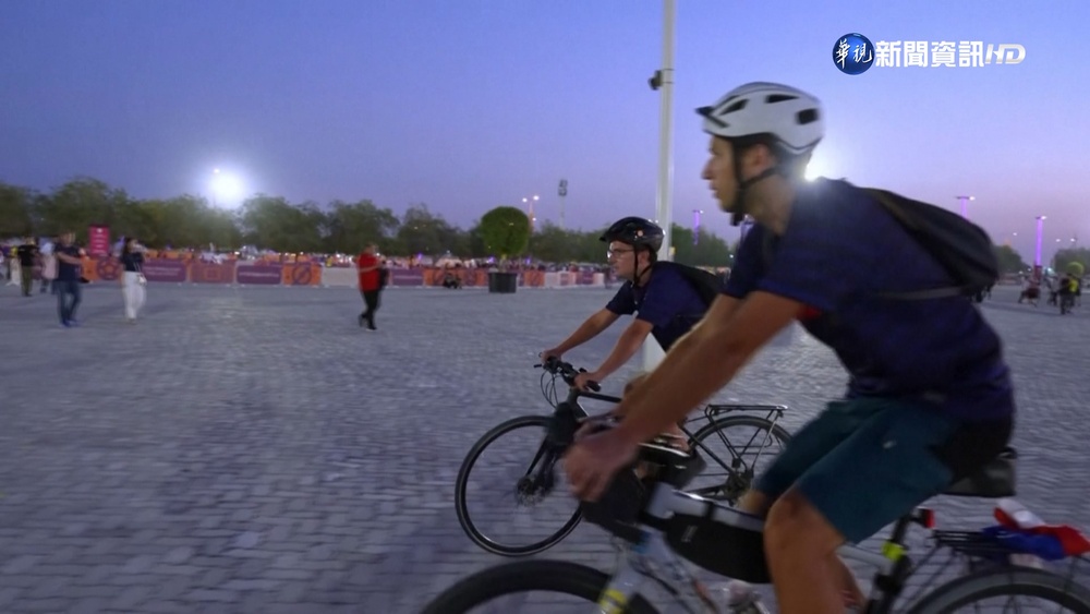 巴黎出發歷經3個月! 法國"單車雙人組"抵卡達