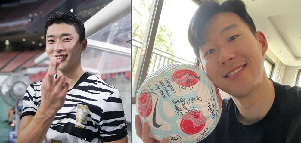 曹圭成暴紅IG粉絲破百萬 孫興慜落淚迦納教練團成員搶自拍