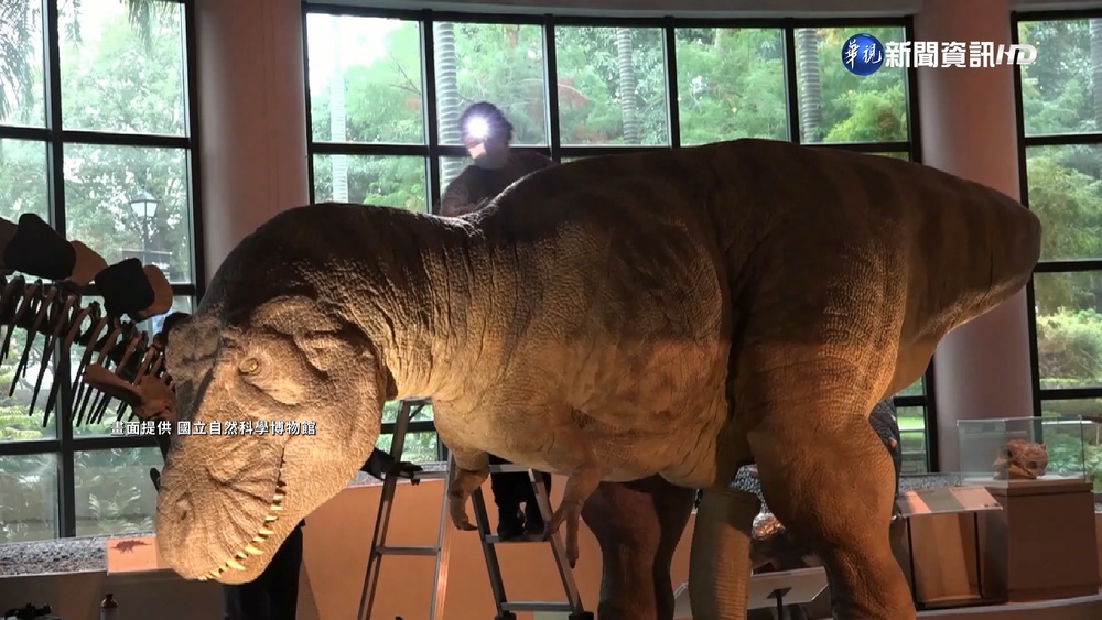 疫情影響等3年! 日本技師赴台修復"電動恐龍"