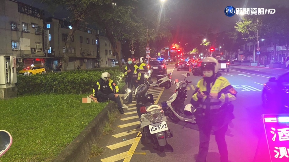 退休警涉家暴! 拒檢撞警車遭連開3槍制伏