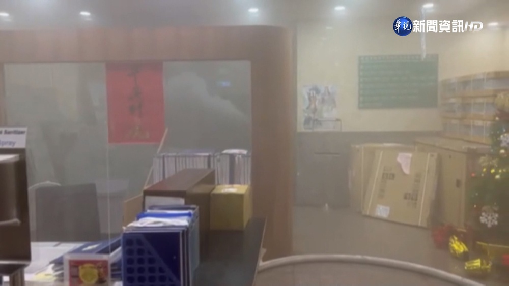 警局也難逃祝融! 瑞芳分局失火幸無人傷