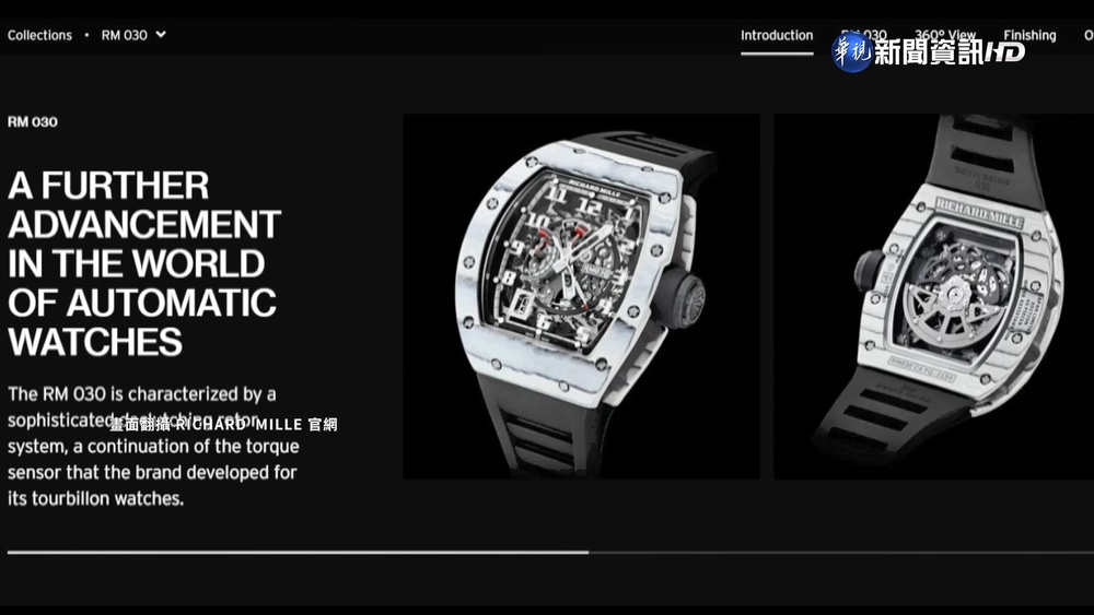 攜450萬名錶入境未申報 遭沒入國庫確定