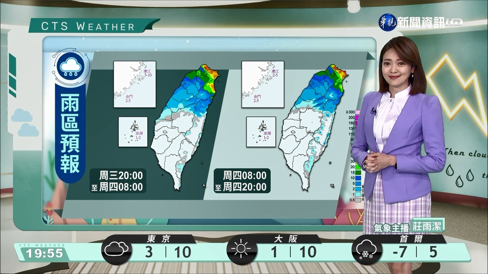 清晨仍涼白天回暖 沿海留意強陣風