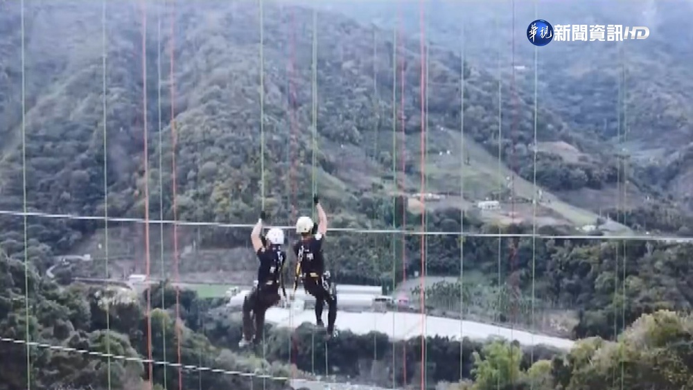 繩索救助國際邀請賽 高市消防團隊勇奪冠