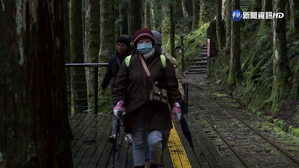 寒流襲越晚越冷! 遊客衝宜蘭太平山等降雪