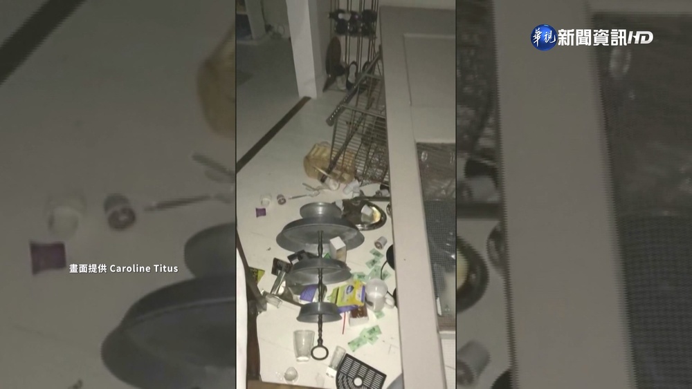 美國加州規模6.4地震 釀6.5萬戶停電