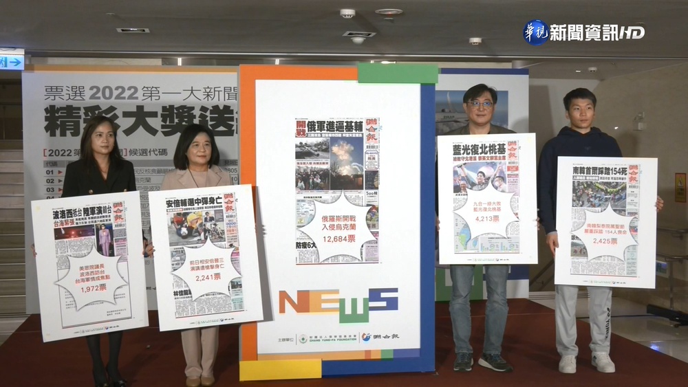 2022第1大新聞票選! "烏俄戰爭"1萬2千票奪冠