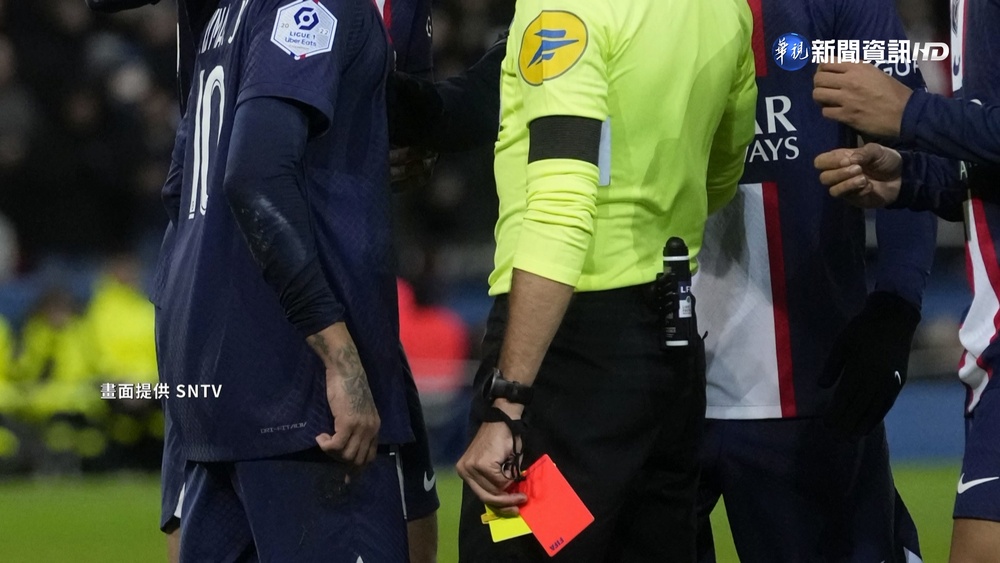 招牌"假摔"重現 內馬爾領紅牌遭趕出場