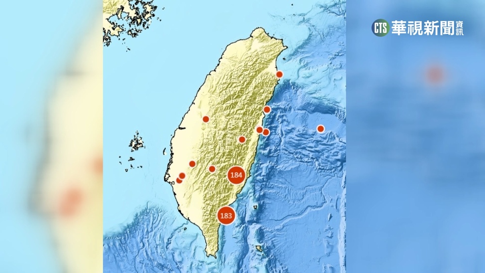 剛開工連4震!清晨花蓮.台南地牛接連翻身