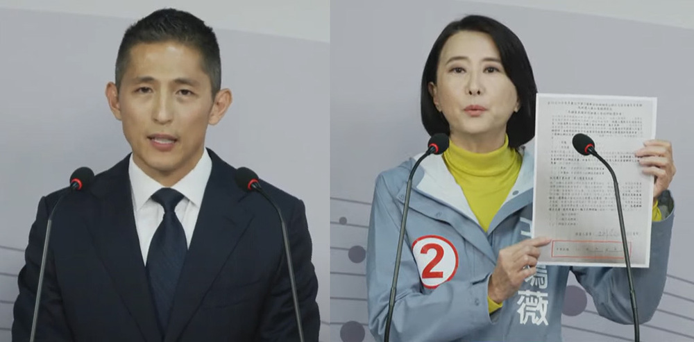 王鴻薇政見發表會再質疑吳怡農迴避辯論 要對手端謾罵證據