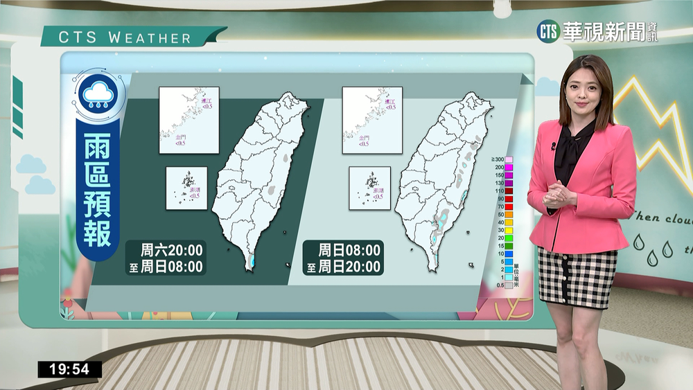 各地早晚偏涼水氣少 僅花東零星雨