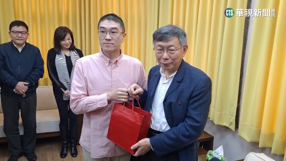 傳承智慧城市經驗 柯文哲赴基隆拜會謝國樑