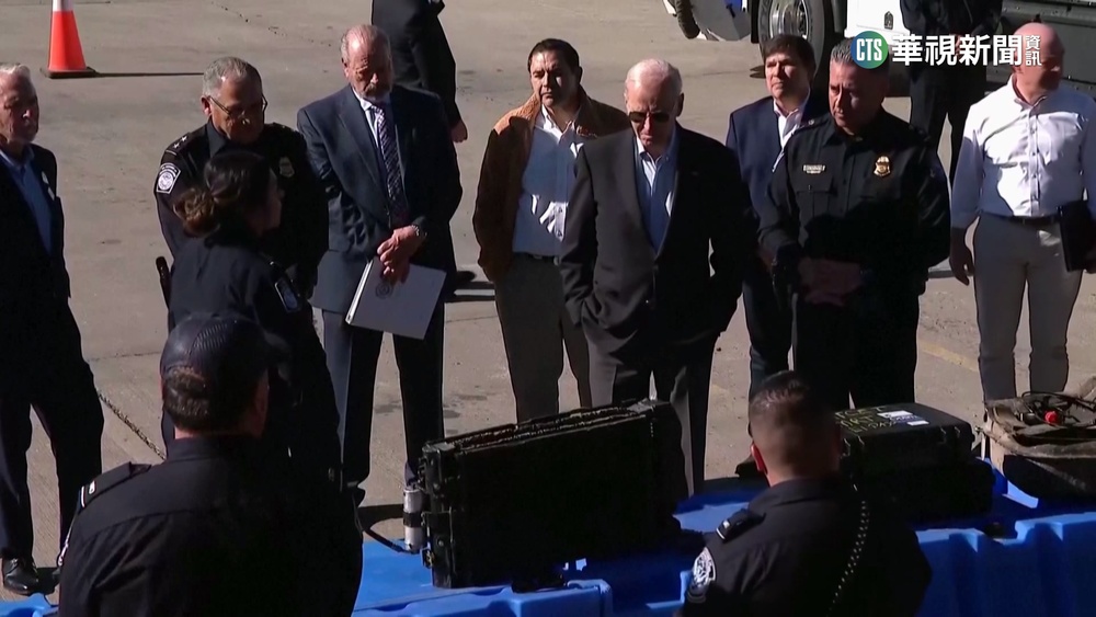 拜登視察邊境3小時 德州州長嗆:晚了2年