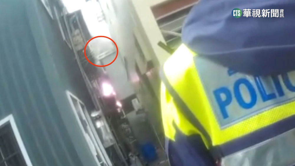 我給你踩! 勇警火場救人 女感謝"讓我看到希望"