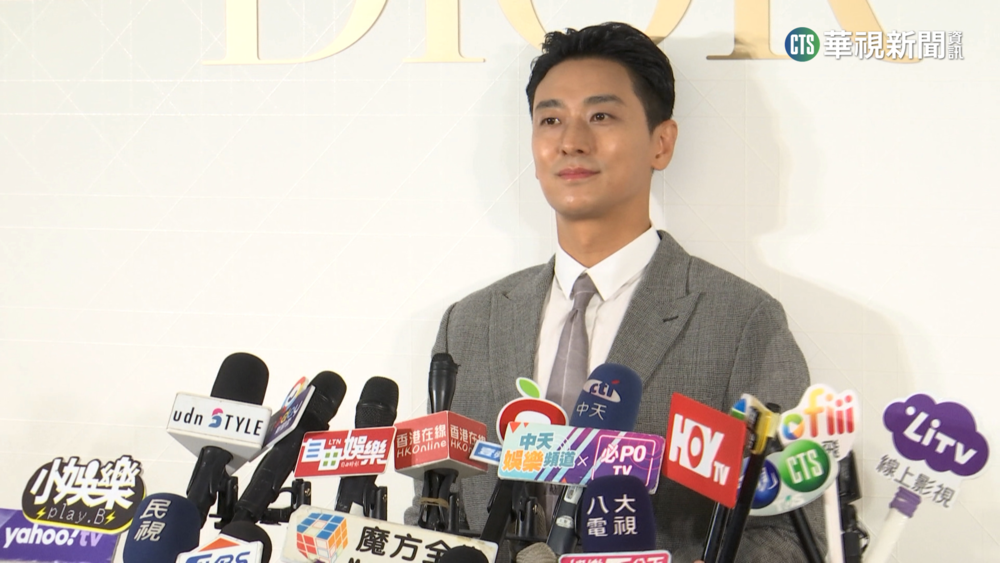 奢華品牌旗艦店開幕 韓星朱智勛跨海助陣