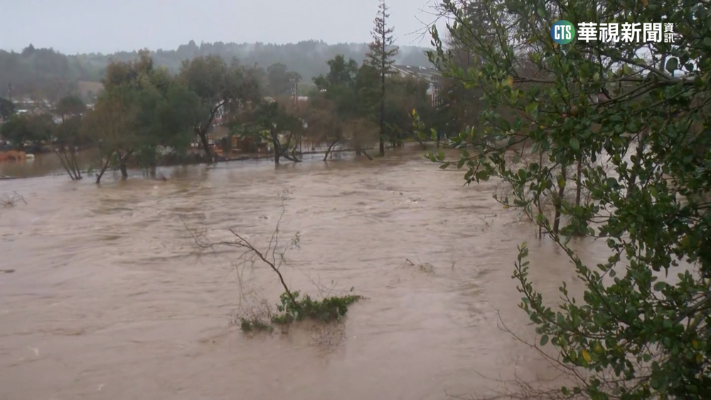 加州暴風雨僅"稍微解渴" 四年旱象難根除