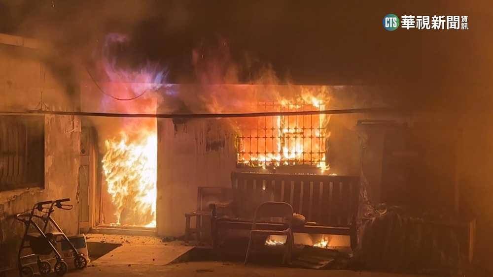 台東民宅午夜惡火 87歲屋主逃生不及喪命