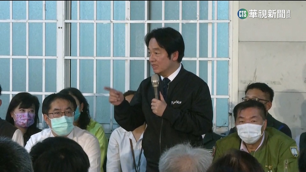 黨魁選舉前1日台南壓軸場 賴清德向黨員報告