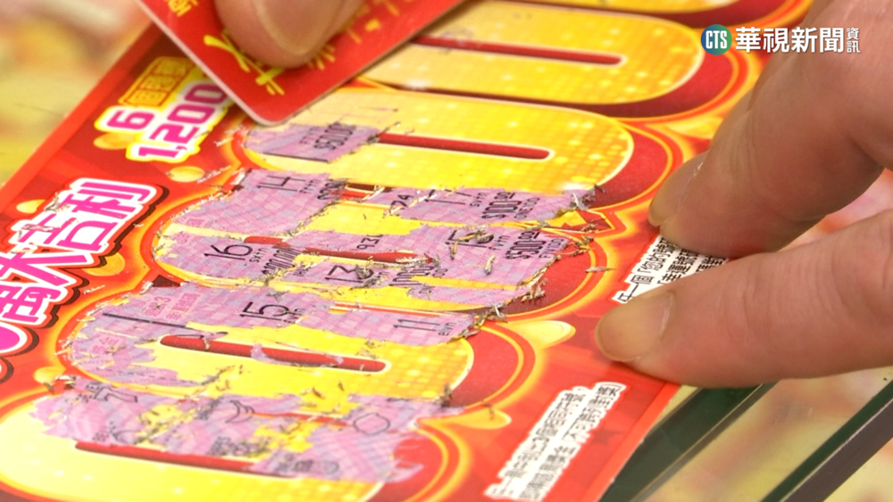 網紅買整本刮刮樂中2萬3 賺錢率不到2成